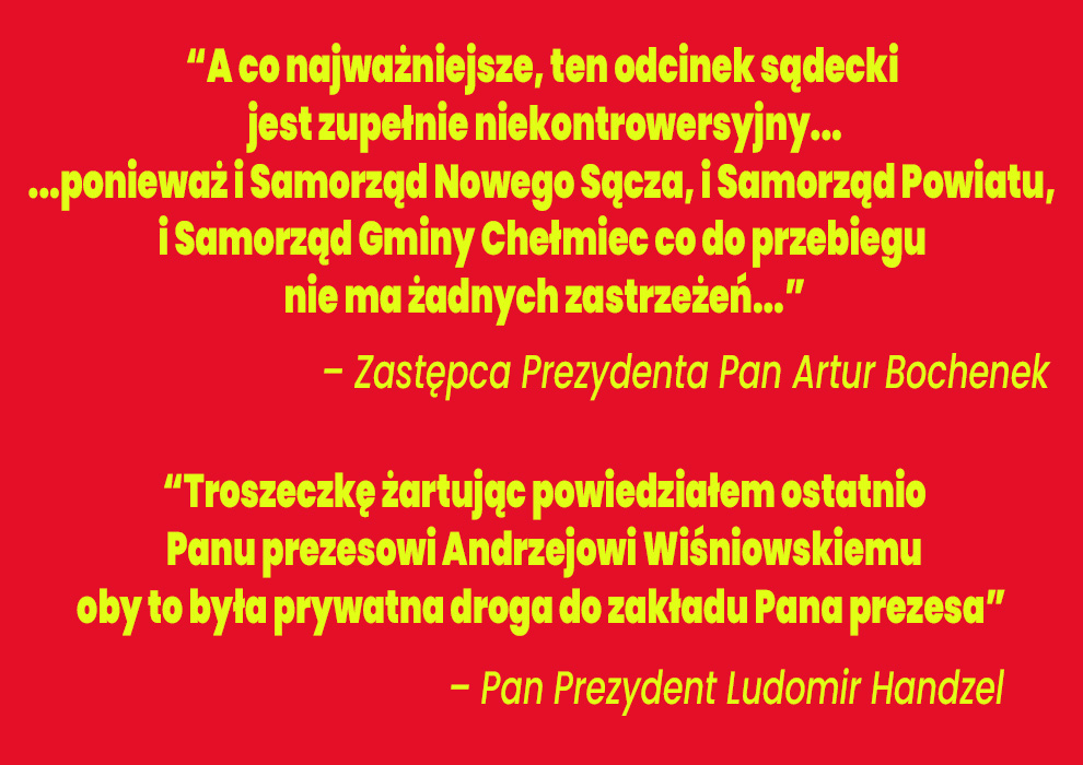 Prezydent Ludomir Handzel wypowiedź z dnia 22.08.2024r: